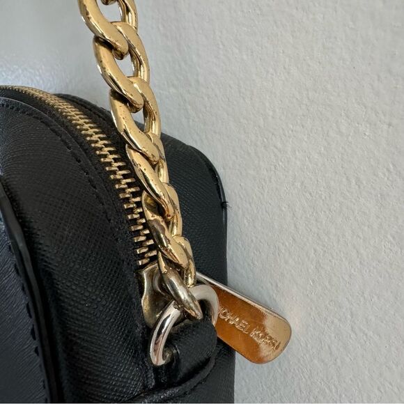 Michael Kors Black Crossbody Bag Purse - Picture 8 of 9